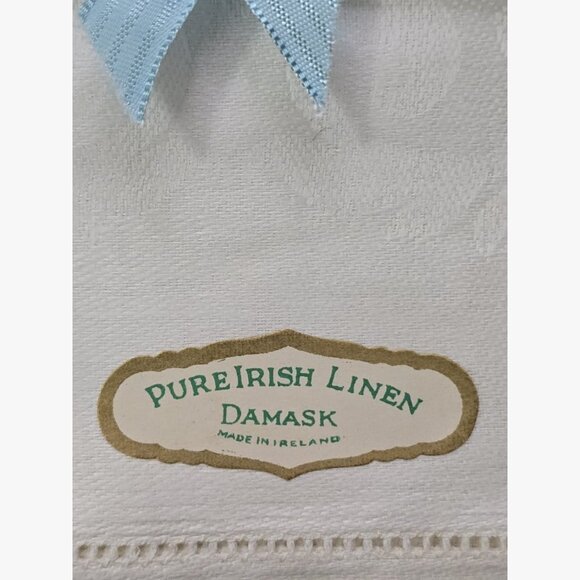 Vintage Liddell Linen No.10 Ireland Damask Tablecloth 62x82 & 8 Napkins NEW - Picture 6 of 16